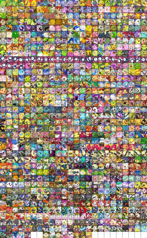 complete shiny pokemon pokedex.